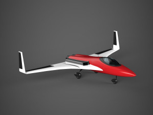 jet plane Modello 3D