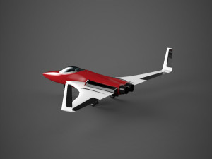 jet plane Modello 3D