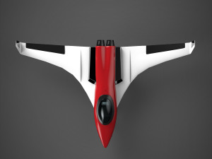 jet plane Modello 3D
