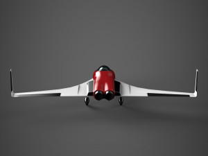 jet plane Modello 3D