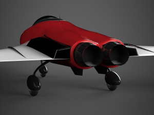 jet plane Modello 3D