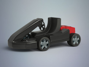 little go kart 3D मॉडल