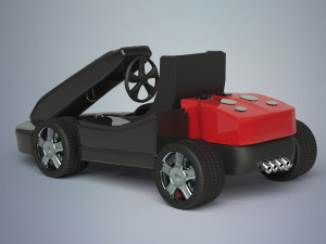 little go kart 3D मॉडल