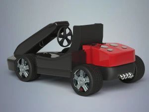 little go kart 3D Model