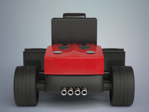little go kart 3D मॉडल