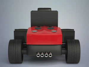 little go kart 3D Model