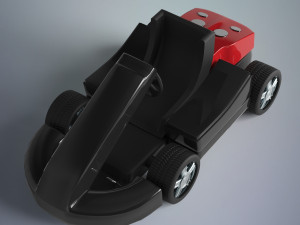 little go kart 3D मॉडल