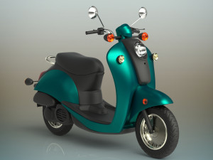 mini scooter 3Dモデル