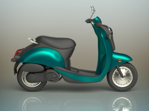 mini scooter 3Dモデル