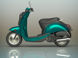 mini scooter 3Dモデル