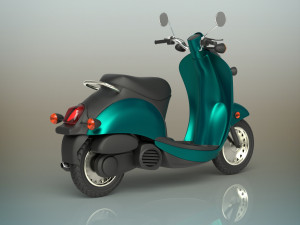 mini scooter 3Dモデル