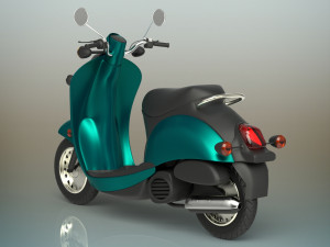 mini scooter 3Dモデル