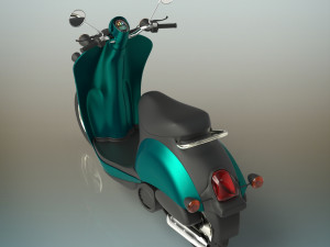 mini scooter 3Dモデル