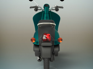 mini scooter 3Dモデル