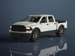 pickup truck 3Dモデル