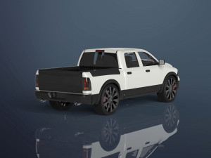 pickup truck 3Dモデル