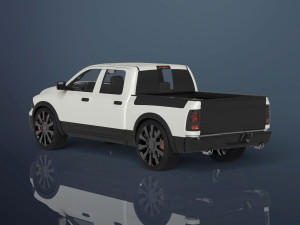 pickup truck 3Dモデル