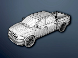 pickup truck 3Dモデル