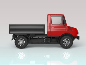 pickup truck 3D 模型