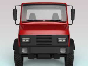 pickup truck 3D 模型