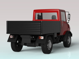 pickup truck 3D 模型