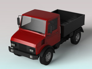 pickup truck 3D 模型