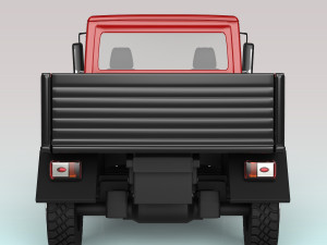 pickup truck 3D 模型