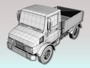 pickup truck 3D 模型