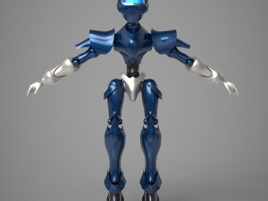 robot soldier Modèle 3D