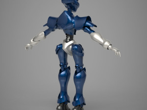 robot soldier Modèle 3D