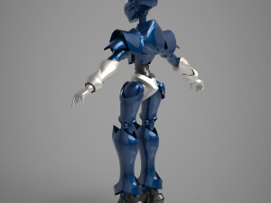 robot soldier Modèle 3D