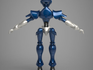 robot soldier Modèle 3D
