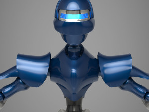robot soldier Modèle 3D