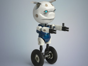 sci-fi robot 3D Model