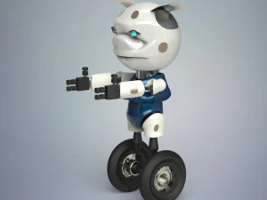 sci-fi robot 3D Model