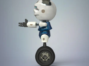 sci-fi robot 3D Model