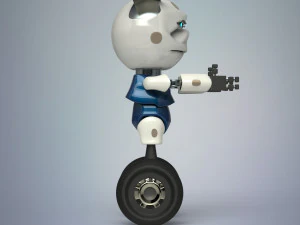 sci-fi robot 3D Model