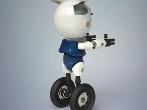 sci-fi robot 3D Model