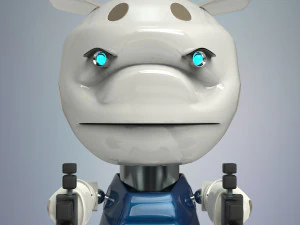 sci-fi robot 3D Model