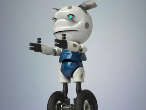 sci-fi robot 3D Model