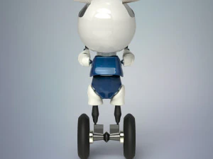 sci-fi robot 3D Model