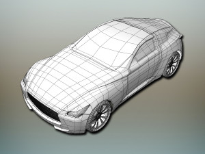 sport car 3D Модель