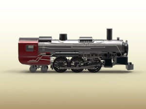 train engine 3D Model