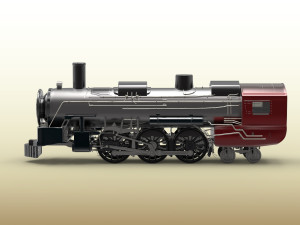 train engine 3D Model