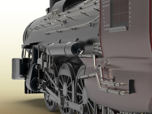 train engine 3D Model