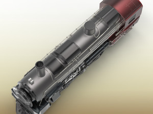 train engine 3D Model