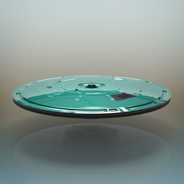 ufo 3D Model .c4d .max .obj .3ds .fbx .stl .blend 