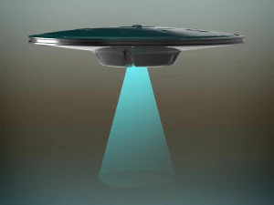 ufo Modello 3D