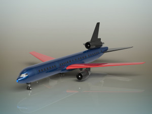 airplane Model 3D
