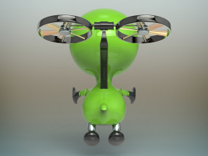 alien robot 3D Model